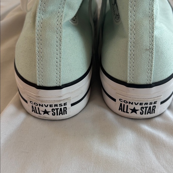 Converse Mint Green High-Top Sneakers - Picture 3 of 4